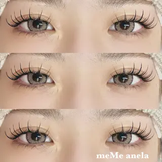 マツエク・マツパ meMe anel Kanaのマツエク・マツパデザイン