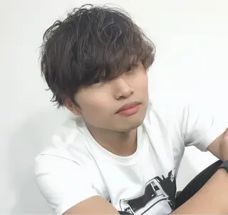 パーマ 松下 智也のヘアスタイル