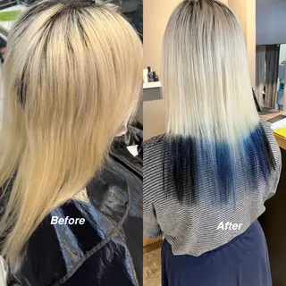 ロング カラー daiki 原宿のヘアスタイル