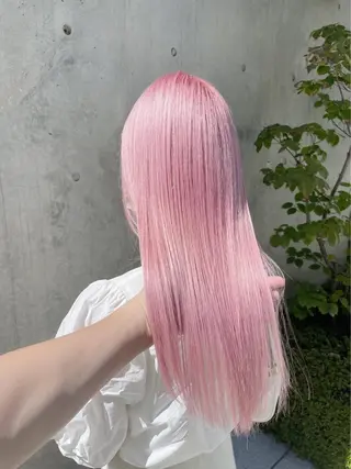 ロング カラー Bob＆ハイトーン 専門家CHIHIROのヘアスタイル