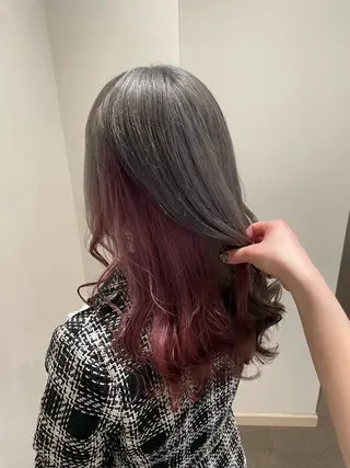 ロング カラー ✰︎Rad✩.*˚‪ カノンのヘアスタイル