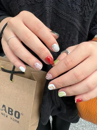 ネイル 【韓国ヘア・ネイル】 HINATA🍒のネイルデザイン