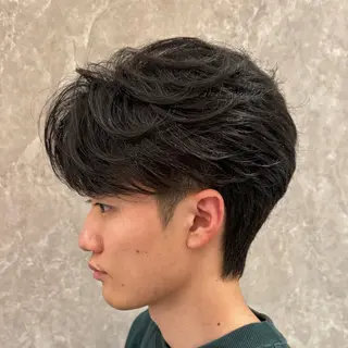 ショート パーマ メンズ 瀧野 翔吾【メンズ特化】のヘアスタイル