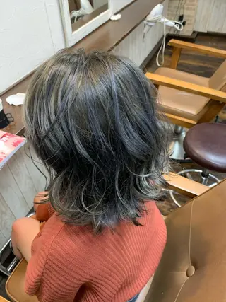 ミディアム カラー est hair Ameri 松戸西口店所属・est  店長 ✂︎高橋✂︎のヘアスタイル