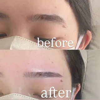 アイブロウ 代々木❤︎まつぱ❤︎ フラット❤︎眉毛のマツエク・マツパデザイン