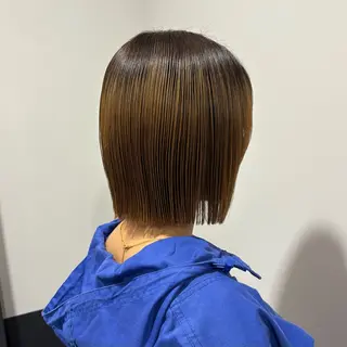 ミディアム ボブ/外国人風カラー 🩵mikiのヘアスタイル