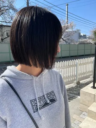 ショート milk所属・キノシタ マユのヘアスタイル