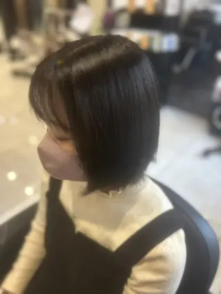 ショート 長田 麻友子のヘアスタイル