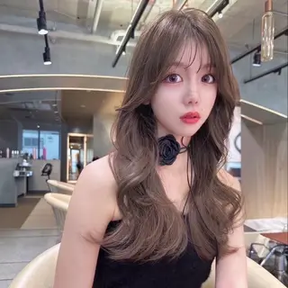 セミロング Lond roseのヘアスタイル