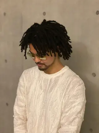 ショート カラー パーマ ヘアアレンジ メンズ キッズ ネイル マツエク・マツパ 中元 淳のヘアスタイル