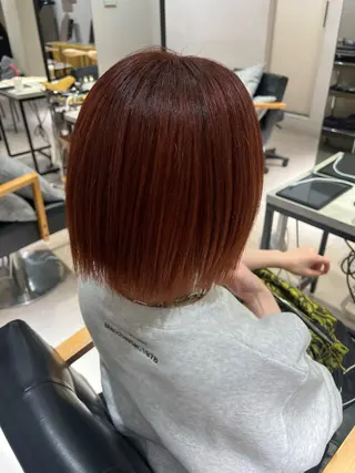 ミディアム カラー aya / カットカラーのヘアスタイル