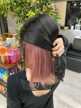 ミディアム 【.ico】心斎橋 飛田ゆうきのヘアスタイル