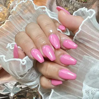 ネイル 23時まで❤︎韓国、 ワンホンネイルのネイルデザイン