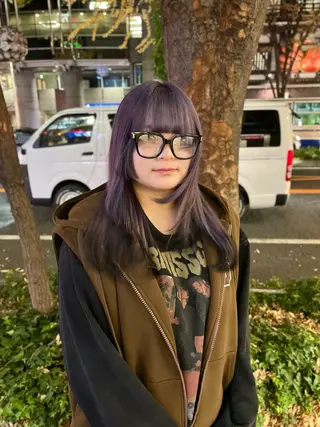 ロング カラー ミユル/ 盛れるエクステ🎀✨のヘアスタイル