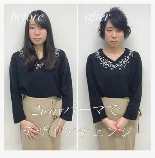 ショート ショート、ボブ特化 長島智彦のヘアスタイル