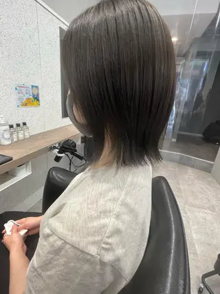 ミディアム カラー 透明感カラー/艶髪 ♥柏谷菜穂♥のヘアスタイル