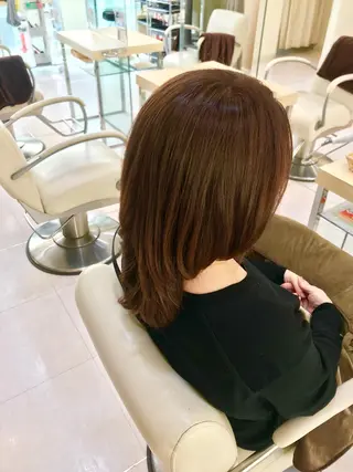 ミディアム カラー 後藤 瑞季のヘアスタイル