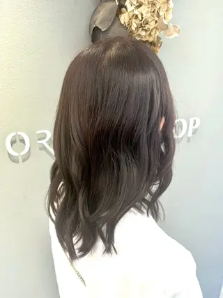 ミディアム 巻ける美髪矯正/ 韓国ヘア/yutaのヘアスタイル