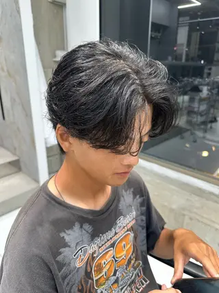 パーマ fifth大分所属・fifth_Oita 安藤海哉のヘアスタイル