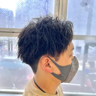 パーマ メンズ アグヘアーシータ所属・🤩メンズカット/ パーマ山本🤩のヘアスタイル