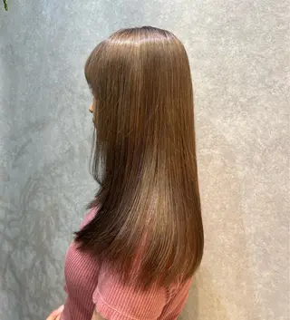 セミロング カラー 🎀Ash miu🎀のヘアスタイル