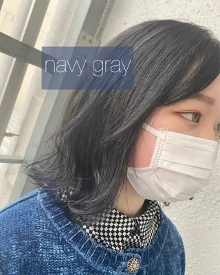 ミディアム カラー 後藤紗英/髪質改善 /オリーブベージュのヘアスタイル