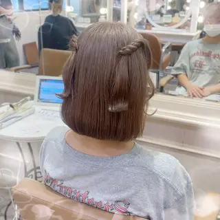 ヘアアレンジ 🎼2次元カラー ヘアメ たまみ🎀のヘアスタイル