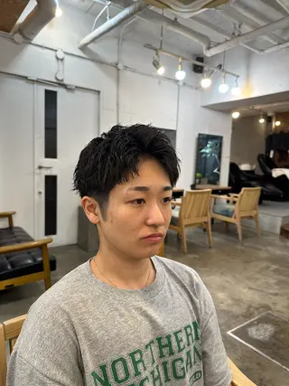 メンズ カットモデル募集中/ たなかはやとのヘアスタイル