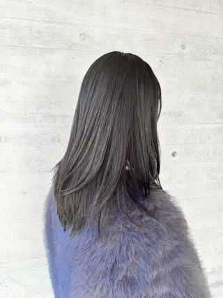 セミロング Kingdom鎌倉所属・透明感カラー/艶髪 /鎌倉/ヤタベケンタのヘアスタイル