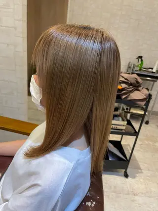 ロング 🍭透明感カラー 志賀拓海🍬🌈のヘアスタイル