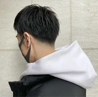 ショート メンズ 松岡 俊輔のヘアスタイル