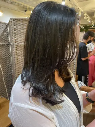 セミロング 林 花鈴🐇🌸のヘアスタイル