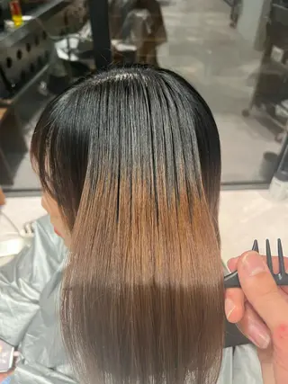 セミロング 堀江 /木下椋麻のヘアスタイル