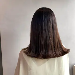 セミロング 🪐SOURCE 塚口　シマブクロ🪐のヘアスタイル