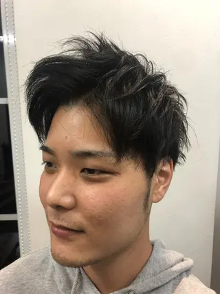 メンズ 迫 祐太のヘアスタイル