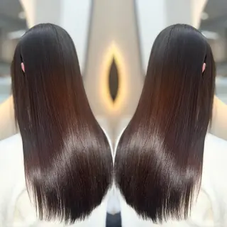 セミロング カラー パーマ 【髪質改善特化】 tamのヘアスタイル