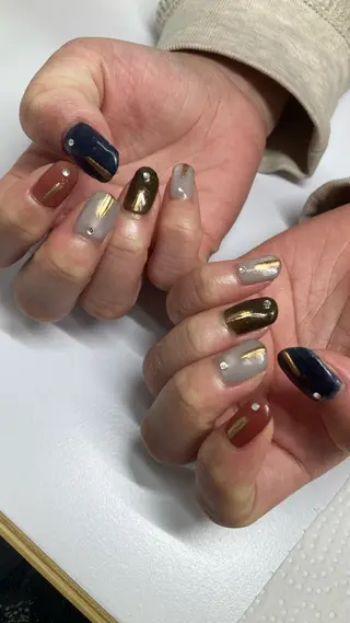 ネイル Go Today shaire salon 吉祥寺Glint店所属・【🌿シンプル/上品 】MizuKi🫧のネイルデザイン