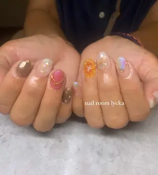 ネイル ﾈｲﾙﾙｰﾑﾘｯｶ 𝐦𝐚𝐲𝐮のネイルデザイン