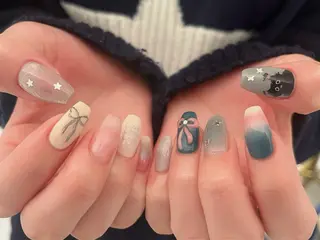 ネイル Protea きぬがわ らむのネイルデザイン