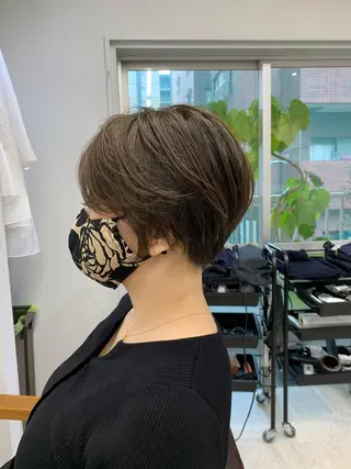 ショート ショート、ボブ特化 長島智彦のヘアスタイル