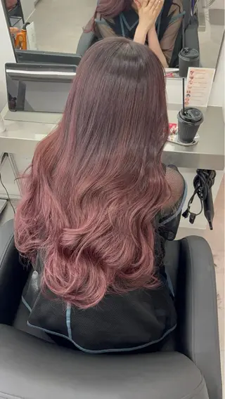 ロング カラー 🫧髪質改善/ 艶カラー🫧 りゅうのヘアスタイル