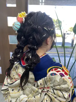 ヘアアレンジ 月野涼風 /レイヤーカットのヘアスタイル