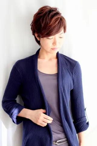 ショート カラー 村上 貴徳のヘアスタイル