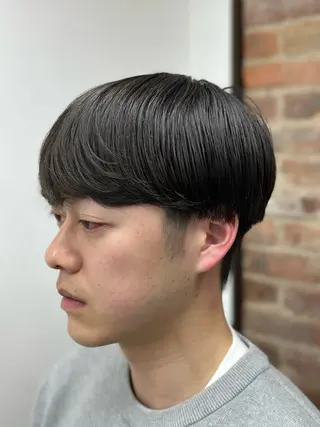 ミディアム 七澤 颯太のヘアスタイル