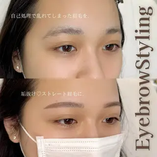 アイブロウ WHITEEYE堺東 店長/藁粥　明の眉毛・アイブロウイメージ
