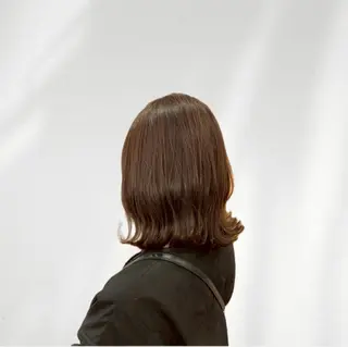 ミディアム Bear Fruit 新潟店所属・美髪矯正／ 山田　千里のヘアスタイル