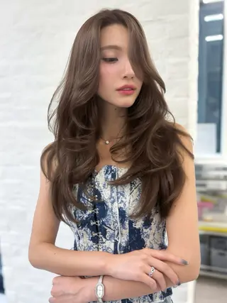 ロング matsuzawa mihoのヘアスタイル