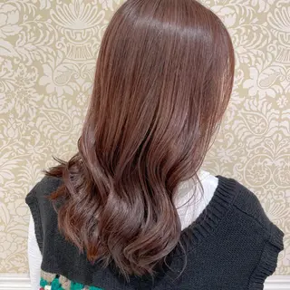 ロング カラー 暖色系カラー🍊 オオネヨシナリのヘアスタイル