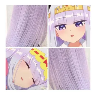 セミロング カラー GARU-ガル-所属・TSUNO🦖 派手髪/オタク美容師のヘアスタイル