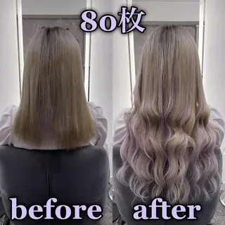 ロング シールエクステAOI 🫧🩵NEOBOXのヘアスタイル